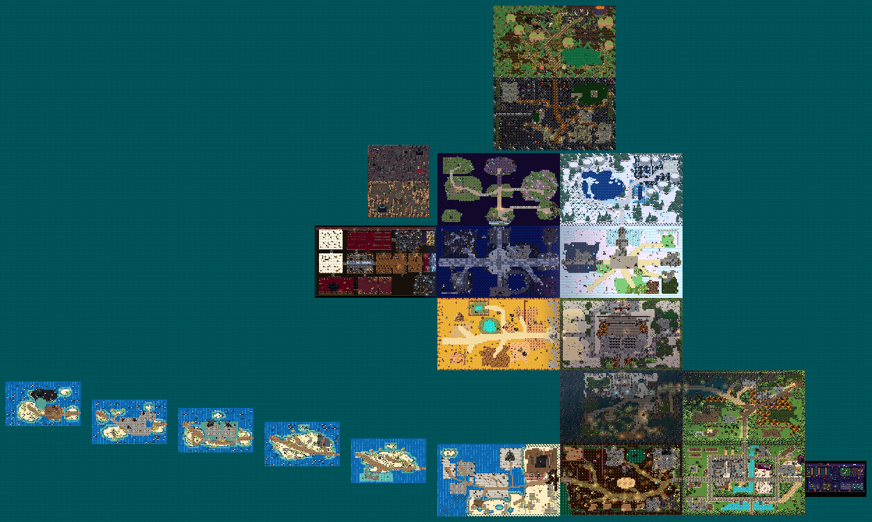 The EastScape world map